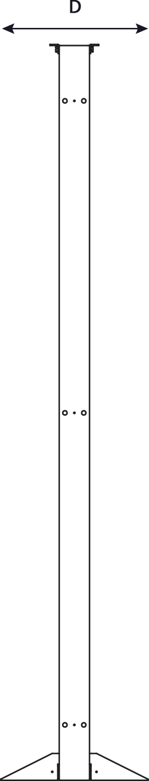 2 Post Patching Frame (side view)