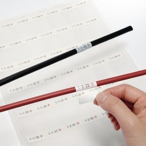 Etiquetas autolaminadas para impresora láser.