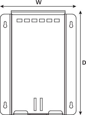RapidNet Sub Floor Box (top view)