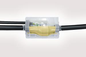 Parallel branch joint PAH-2 130/300, house connector set.