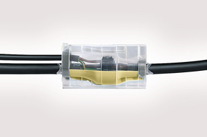 Parallel branch joint PAH-3 135/360, house connector set.