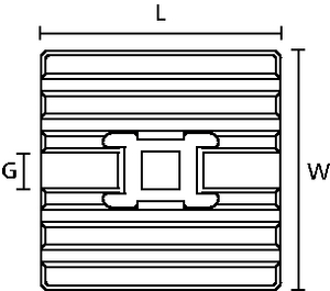 Embase adhésive FMB4APT-A