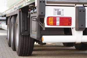Helatag 951 designed for highly visible and rugged identification on trucks and trailers.