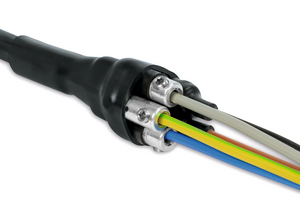 LVK-C - Heat shrinkable straight-through joint with connectors.
