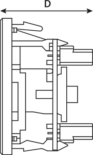 Category 5e Single Module (side view)