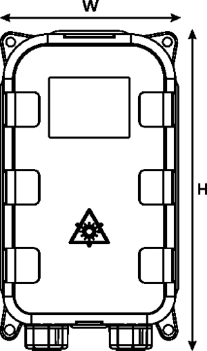 Customer Connection Point (top view)