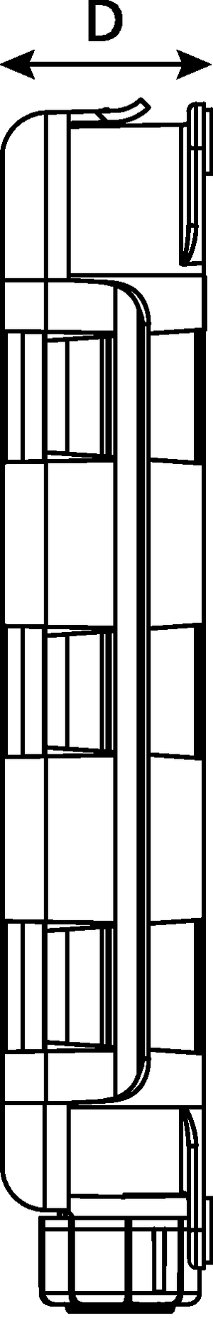 Customer Connection Point (side view)