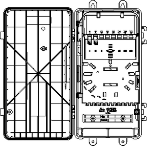 Internal view (drop tray)