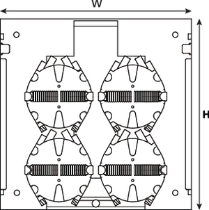 Building Flexibility Point (top view)