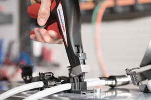 Tension tab can be used to ensure specific tension.