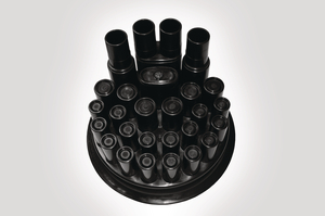 UFC base offers 28 round ports and 2 oval ports.