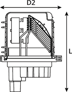 UFC A-Length Closure with basket