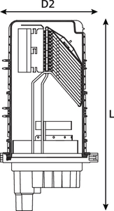 UFC BC-Length Closure Single Stack with basket