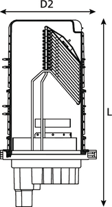 UFC BC-Length Single Stack Closure