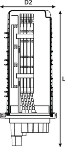 UFC C-length Closure with Hellamass Trays and basket