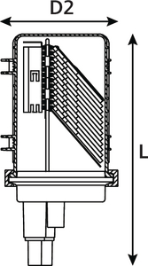 FDN 59 Port Base A-Length Closure with basket