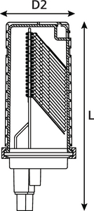 FDN 59 Port Base AB-Length Closure