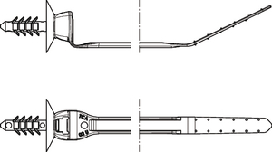 The fir tree mount cable tie is an all-in-one bundling and fastening solution that reduces costs and assembly time.