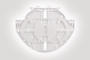 Hellipse Single Circuit Splice Tray (White shown)