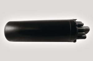 LRBU showing 11 port base (side view)