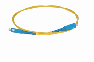 Single Mode SC fibre patch leads from HellermannTyton are supplied with test results
