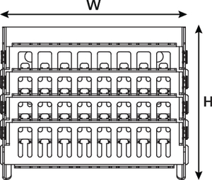 Customer 32 Drop Manangement Bracket