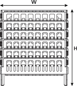 Customer 48 Drop Manangement Bracket