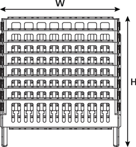 Customer 64 Drop Manangement Bracket