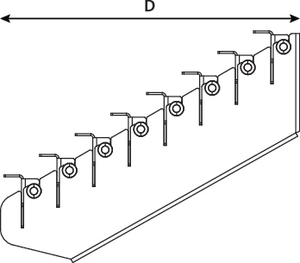 Customer 64 Drop Manangement Bracket