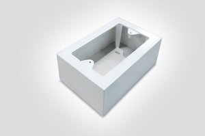 Surface box 4x2.