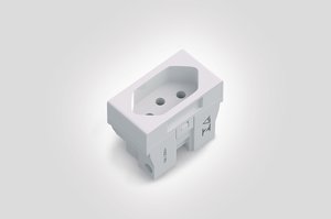 Brazilian socket white.