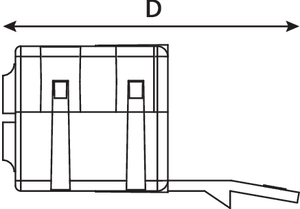 8 Port LC Fibre Adaptor Mounting Module