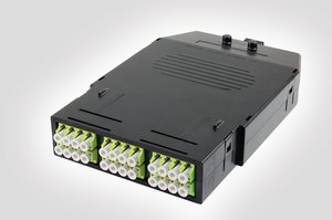 RapidNet 8 Fibre LC Cassette with 1 MTP Connector on Rear