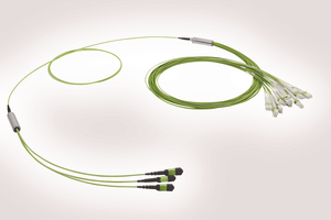 3 x 8 Fibre MTP to 12 x LC Fan Out