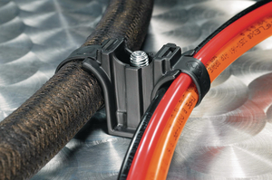 Locking stud mount pawls allow for easy hand insertion.