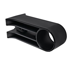 The cable guide standoff stands off bundles from frame rails, providing clearance from bolts and other protrusions for protection against abrasion.