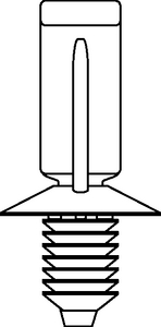 Uchwyt do rur karbowanych CTC.