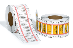 TULT DS mit gelben und weißen Schrumpfschlauchabschnitten.