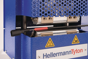 After the shrink time is over the shrink pads remain to the original position. The shrink process is finished.