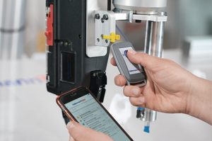 RFID-iOS Reader zum einfachen Auslesen von RFID-Transpondern im Hochfrequenzbereich (HF).