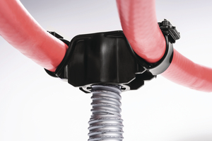 When used with cable ties, the H-Mounts eliminate the need to carry multiple sizes of fixed bundle diameter clamps which reduces inventory and purchasing costs.