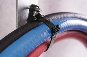 When used in conjunction with a cable tie, the Weld Stud Mount significantly reduces time and labor, and eliminates the need for multiple sized P-clamps, nuts, and bolts.