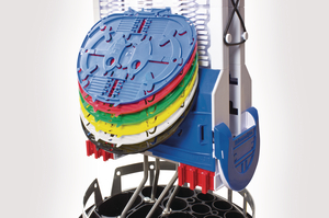 Single Circuit IR 3A Coloured Splice Trays in a UFC Closure.