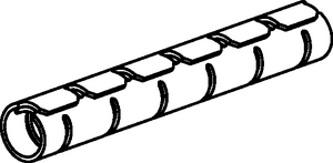 Flexible construction and design eliminates pinch points and minimizes bending fatigue, making it ideal for applications involving movement and vibration.