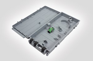 Customer Connection Enclosure with 1 SC APC adaptor.