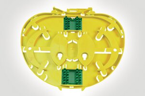 Single Element IR Splice Tray with 2 x 3A splice bridges.