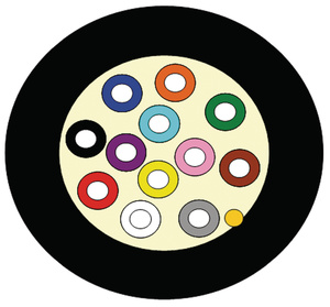 Tight Buffered Fibre Cable (available in OM4, OM3, OS1 and OS2)