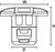 Button Mount T50RPBM9 (Set)