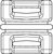The spacers can be easily rotated by hand, allowing the bundles to be crossed and rotated at any angle.