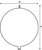 Pole or Wall Mounting Strap Kit (top view)